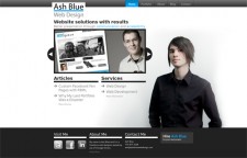 Ash Blue Web Design